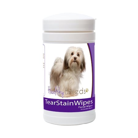 Healthy Breeds Havanese Tear Stain Wipes 840235153115